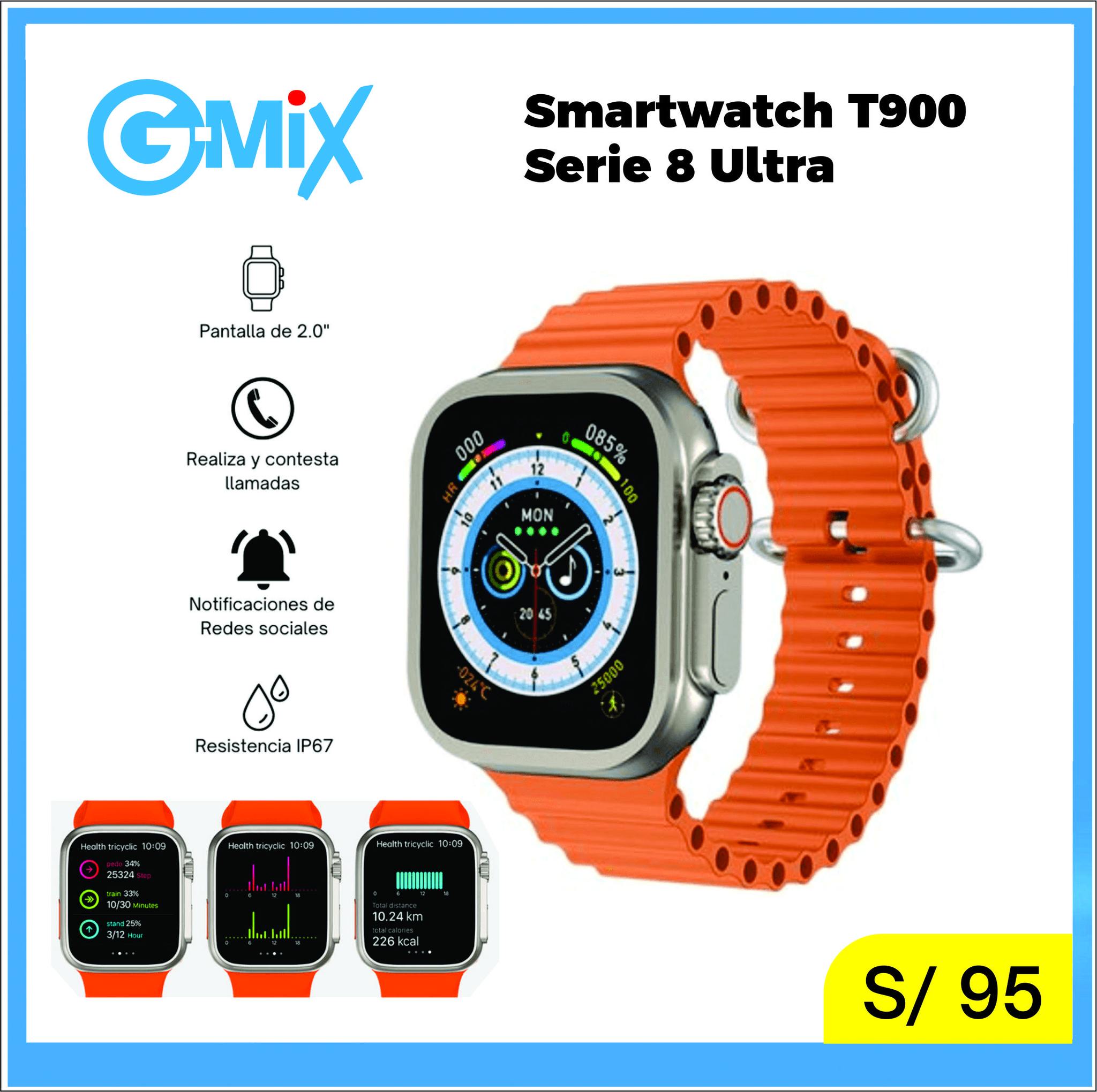 Smartwatch T900 Serie 8 Ultra